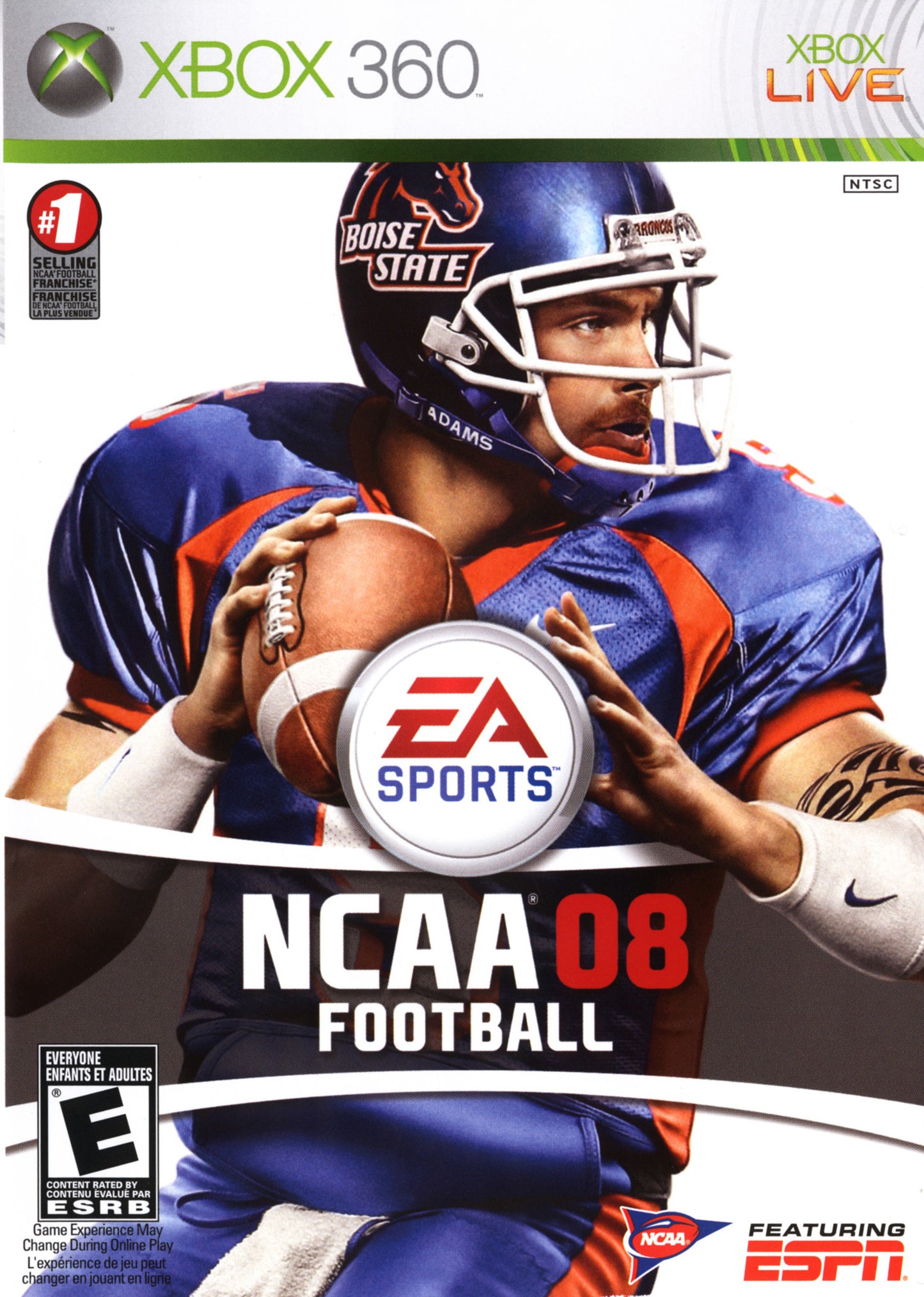 NCAA FOOTBALL 08 - XBX360