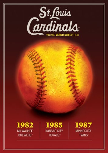 ST. LOUIS CARDINALS - DVD-VINTAGE WORLD SERIES FILM 1982/85/87