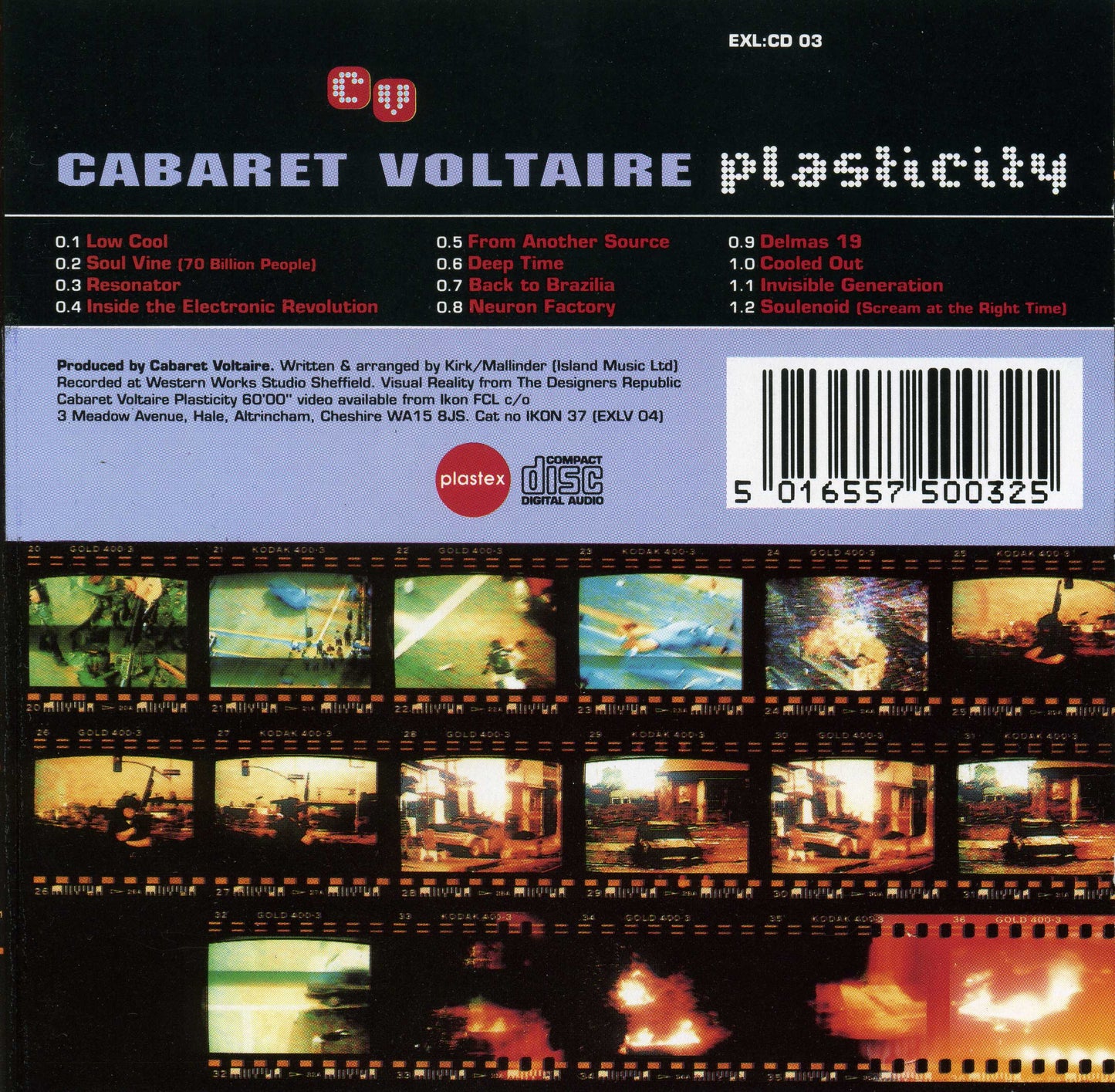 CABARET VOLTAIRE - PLASTICITY