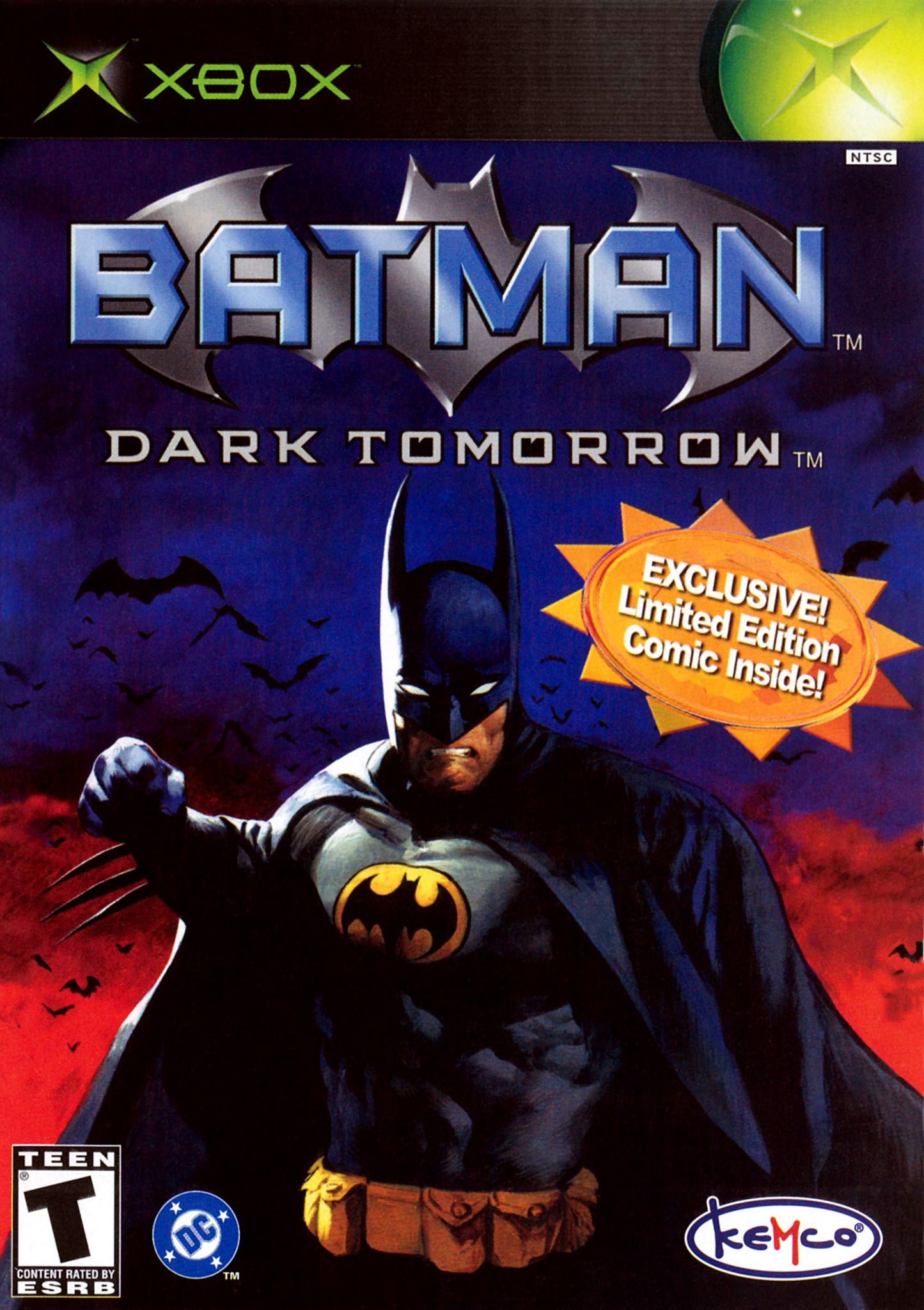 BATMAN: DARK TOMORROW - XBOX