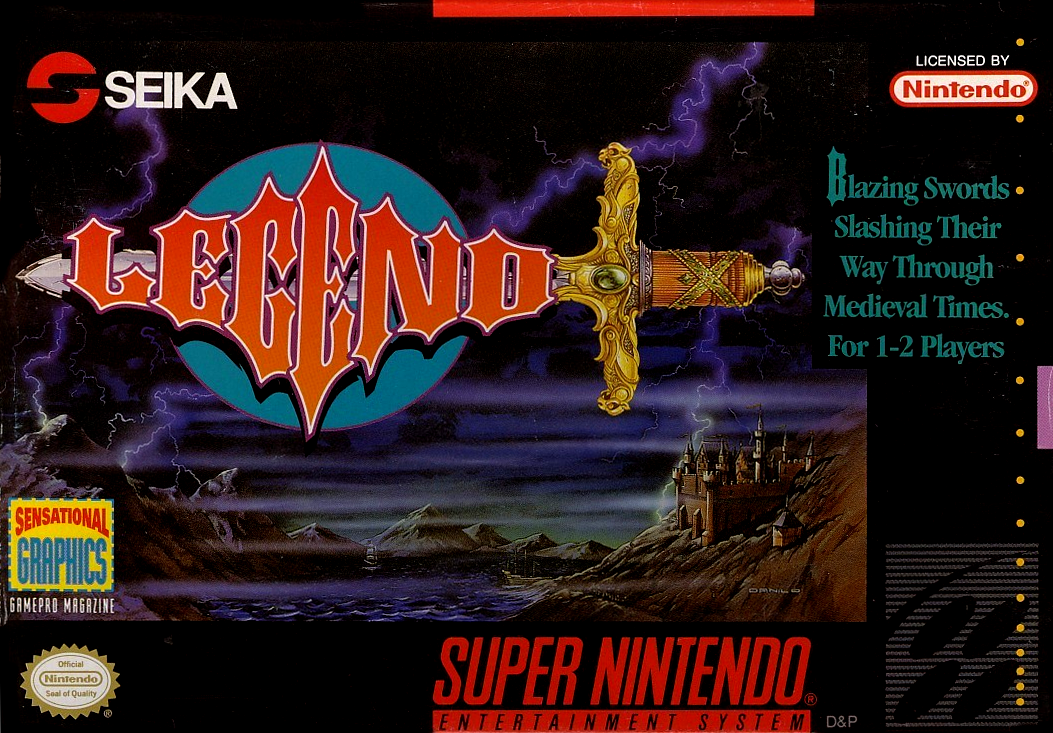 LEGEND - SNES (W/BOX & MANUAL)