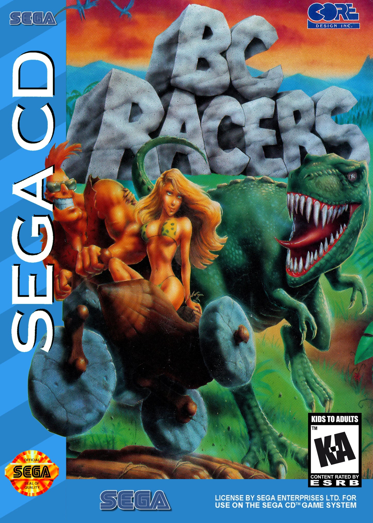 BC RACERS - SEGACD