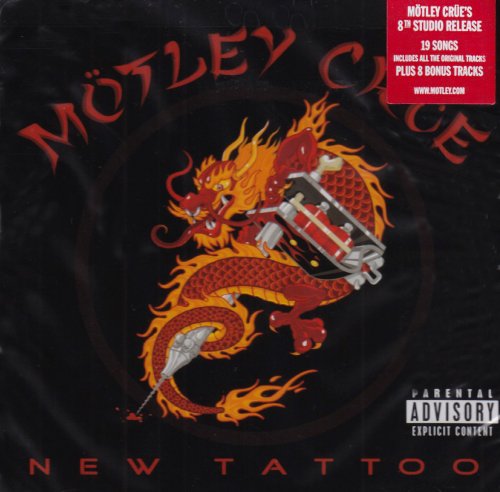 MOTLEY CRUE - NEW TATTOO (+1 LIVE CD-EP)