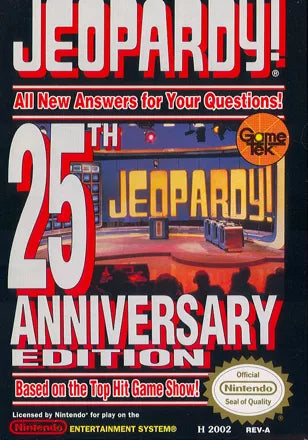 JEOPARDY 25TH ANNIVERSARY - NES (W/BOX)
