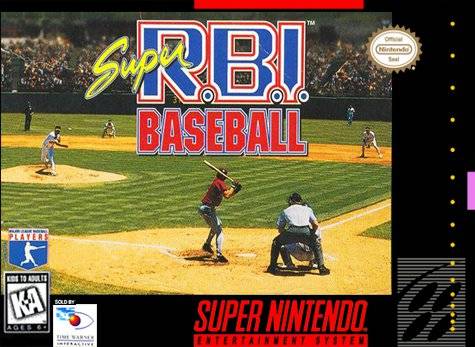 SUPER RBI BASEBALL - SNES
