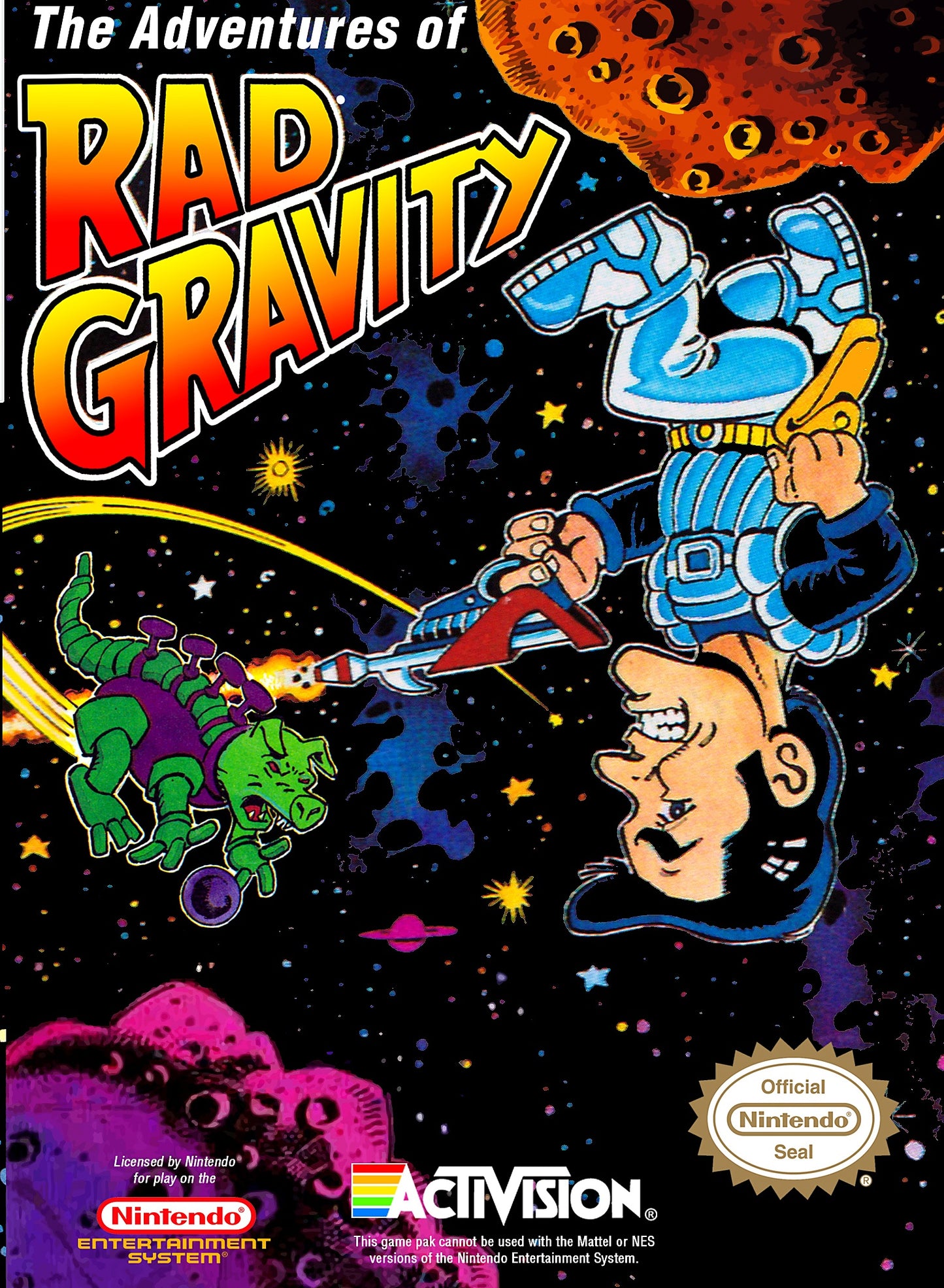 RAD GRAVITY - NES