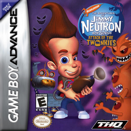 JIMMY NEUTRON: ATTACK OF THE TWONKIES - GBA