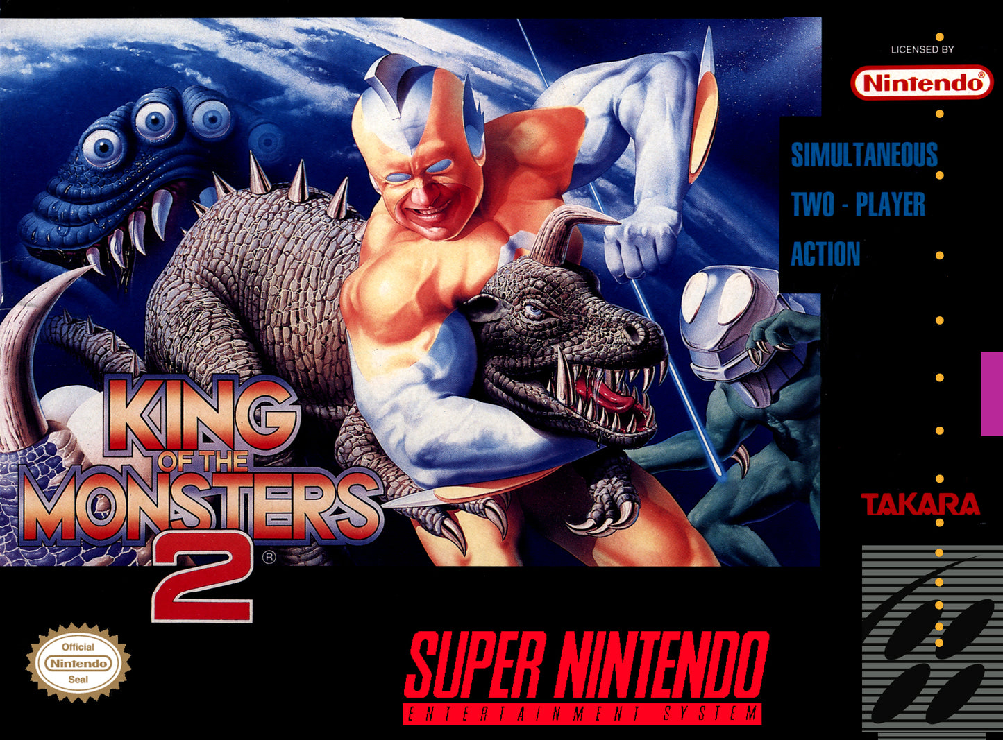 KING OF THE MONSTERS - SNES