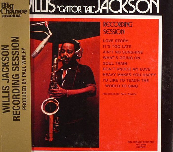 JACKSON, WILLIS - RECORDING SESSION