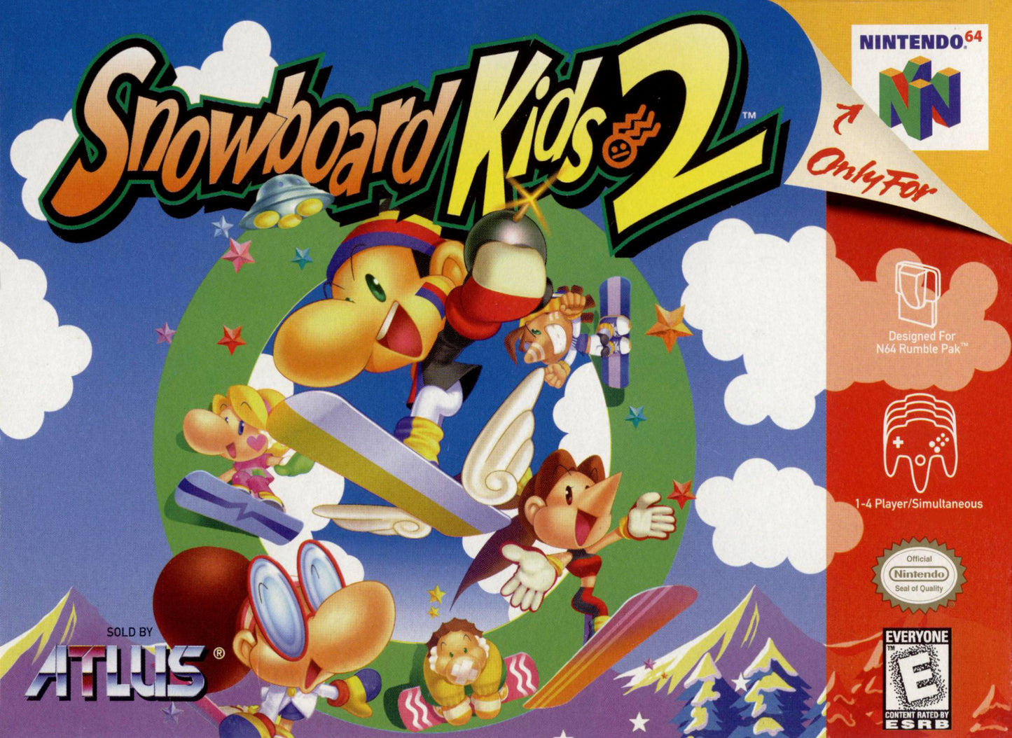 SNOWBOARD KIDS - N64