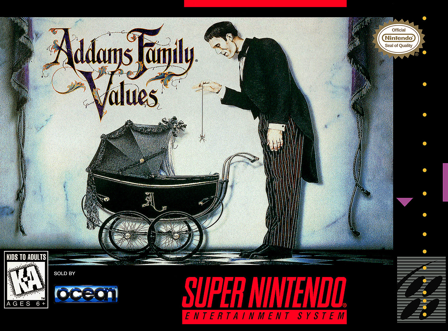 ADDAMS FAMILY VALUES - SNES