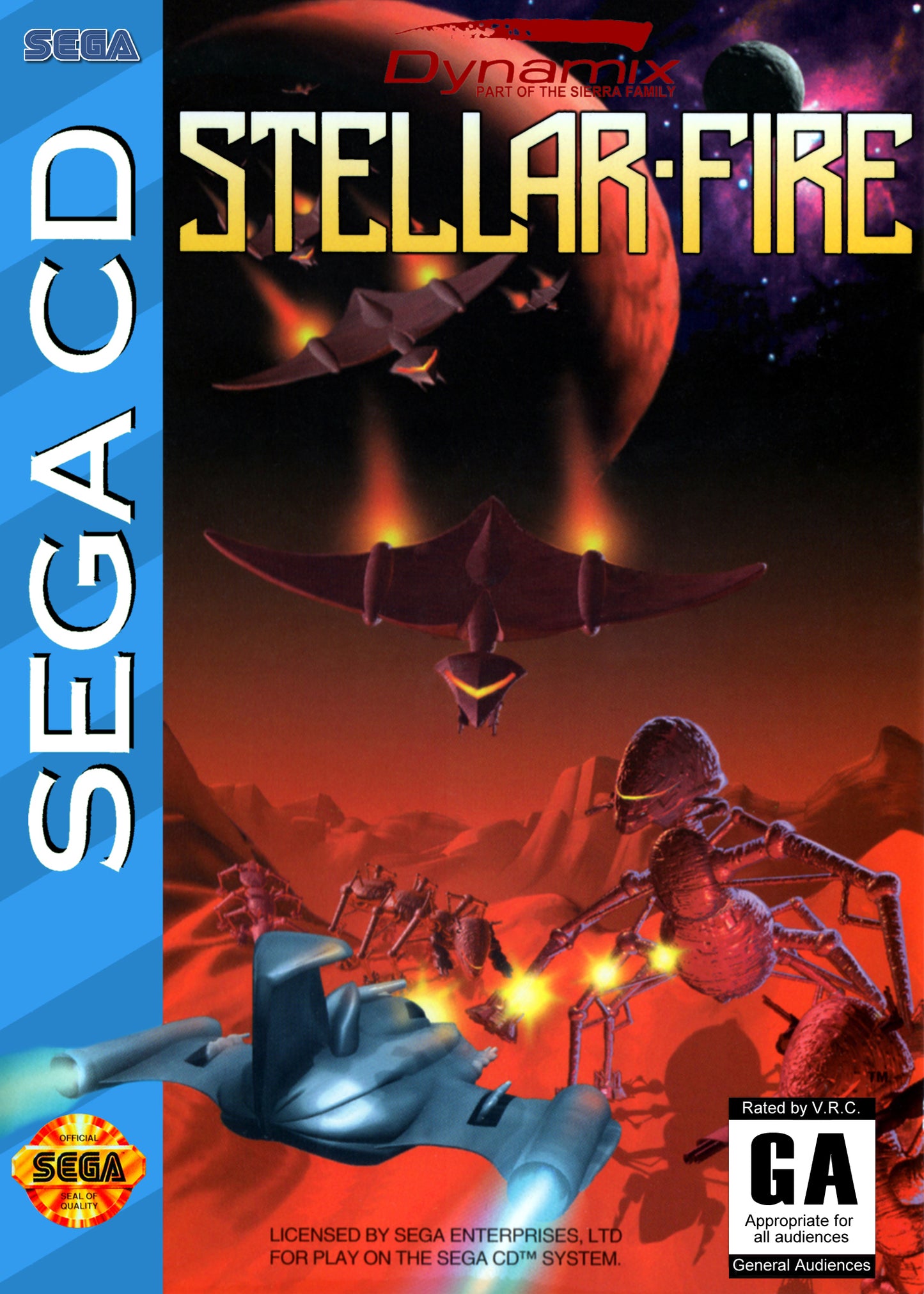 STELLAR FIRE - SEGACD