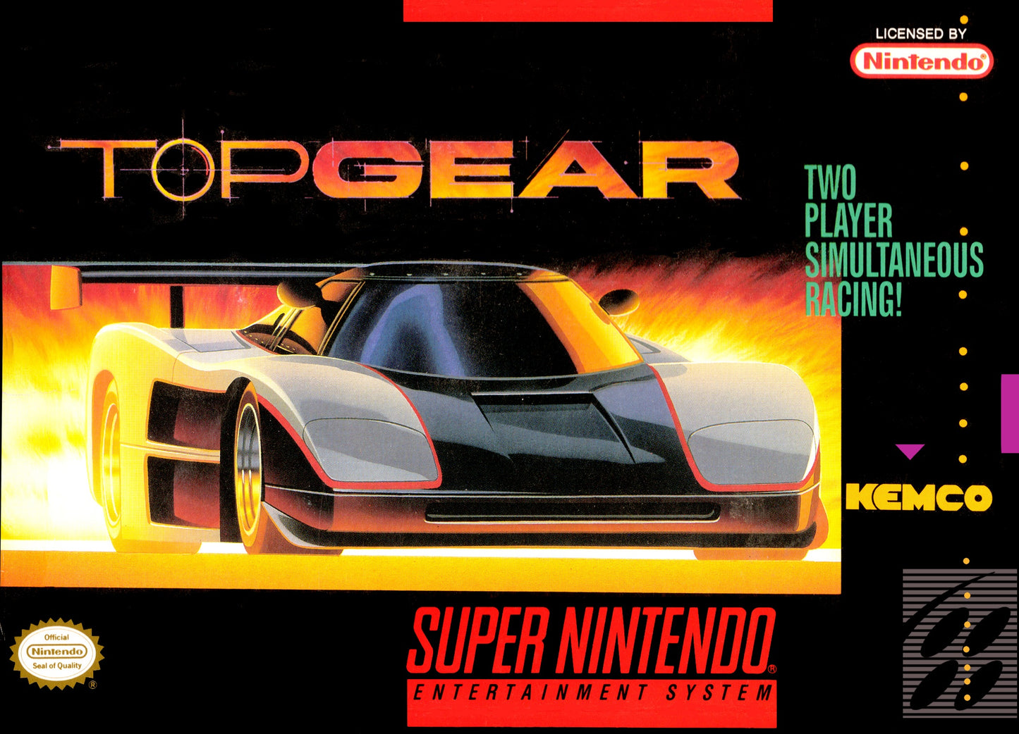 TOP GEAR 3000 - NES (CARTRIDGE ONLY)
