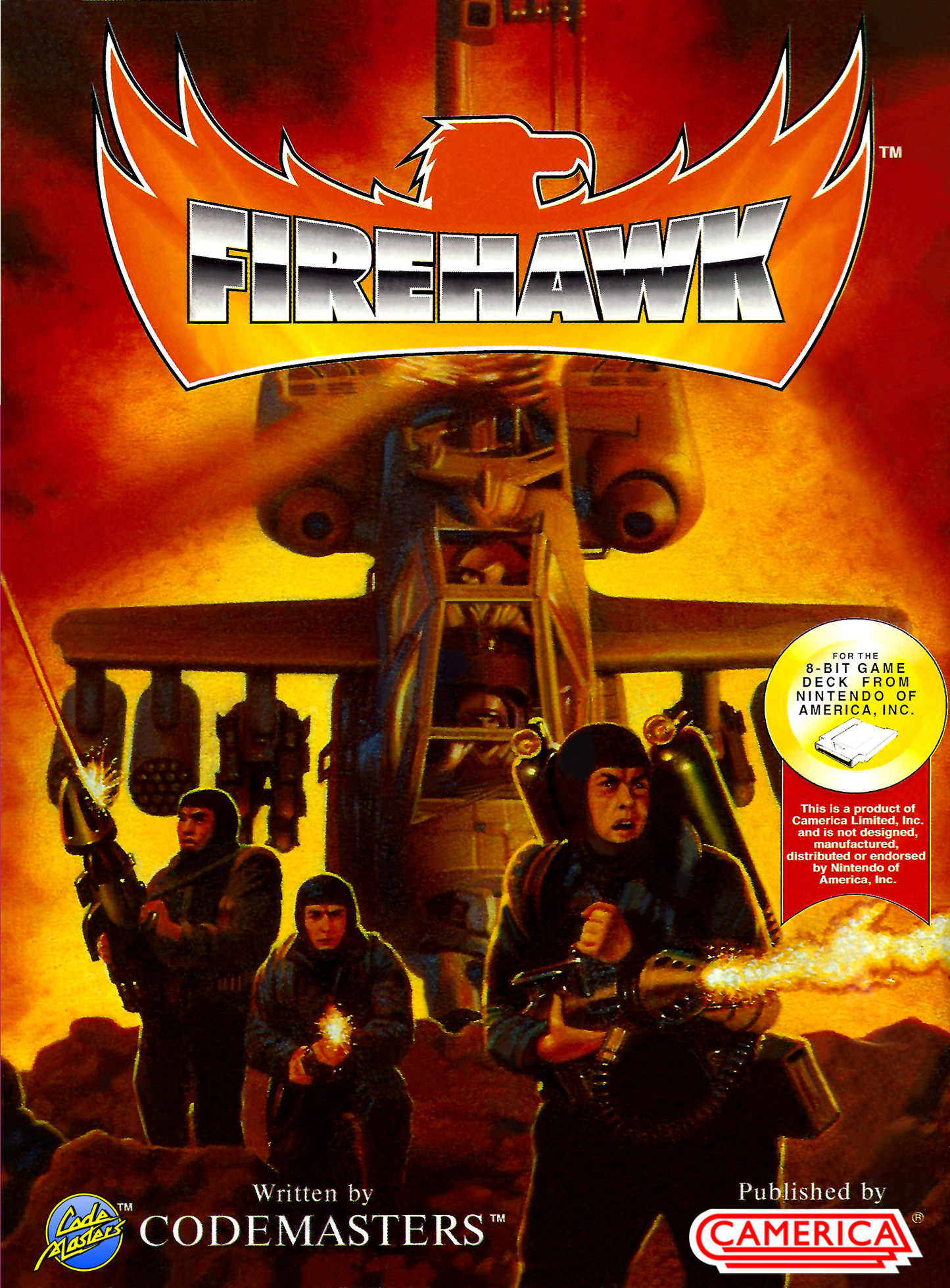 FIREHAWK - NES (W/BOX)