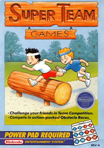 SUPER TEAM GAMES - NES (W/BOX & MANUAL)