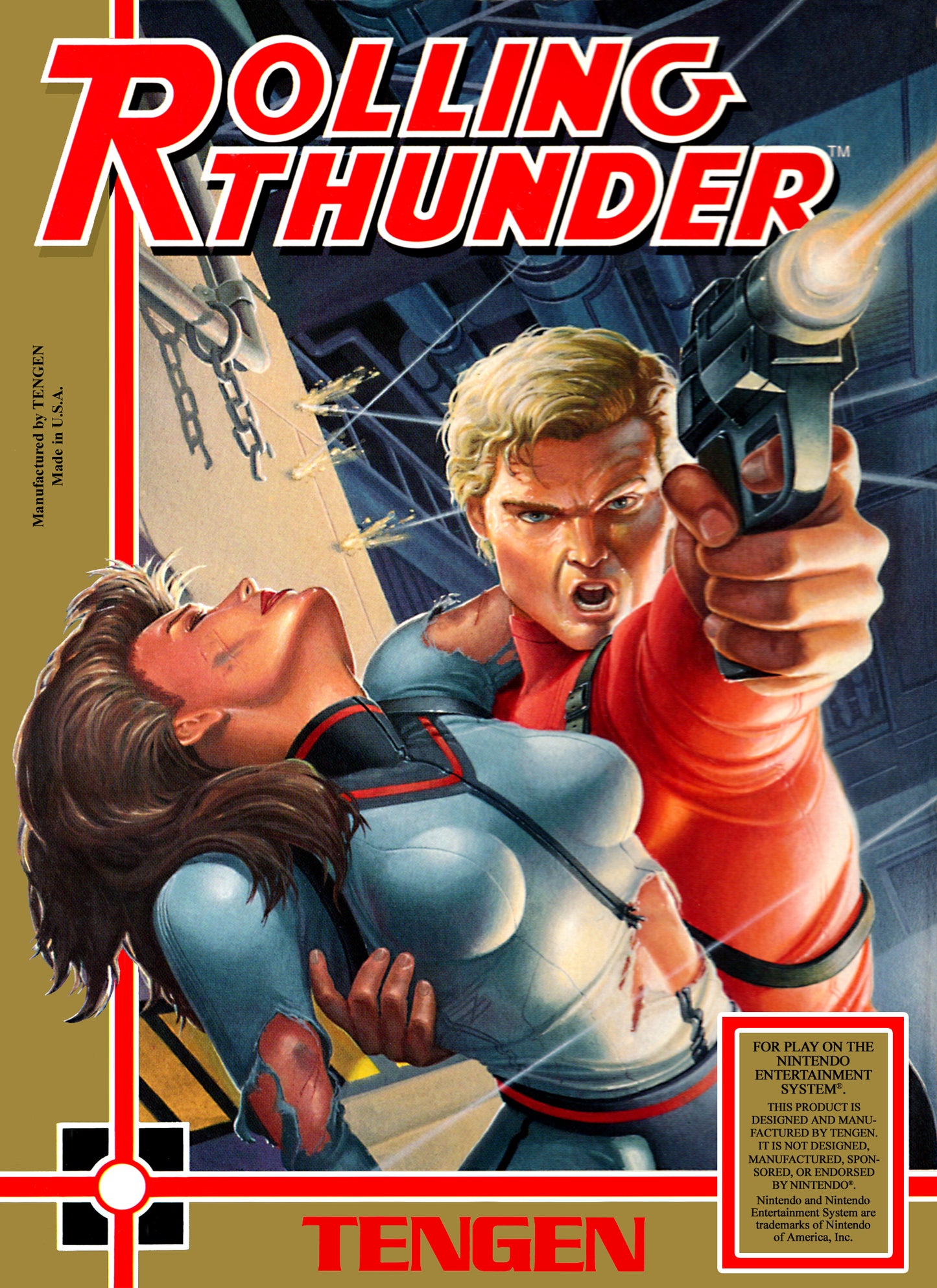 ROLLING THUNDER - NES
