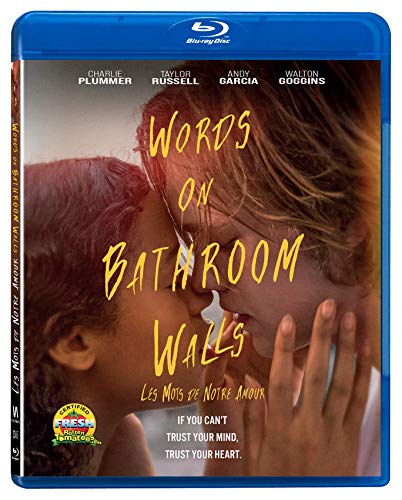 WORDS ON BATHROOM WALLS - BLU