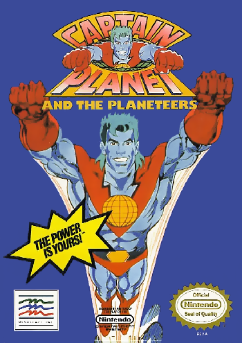 CAPTAIN PLANET & THE PLANETEERS - NES