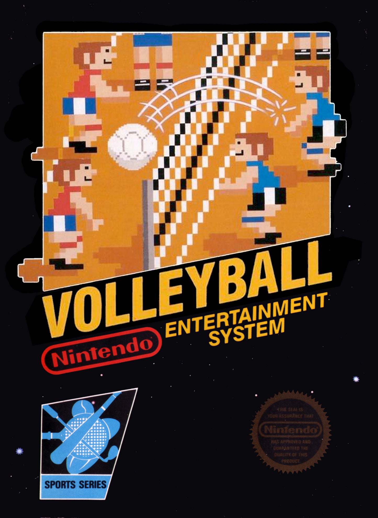 VOLLEYBALL - NES (W/BOX)