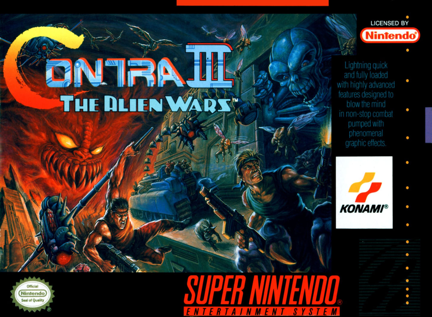 CONTRA III: THE ALIEN WARS - SNES