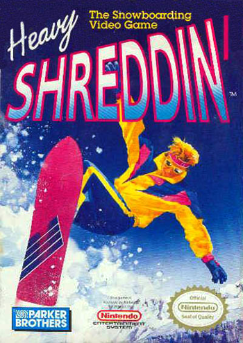 HEAVY SHREDDIN' - NES (W/BOX & MANUAL)