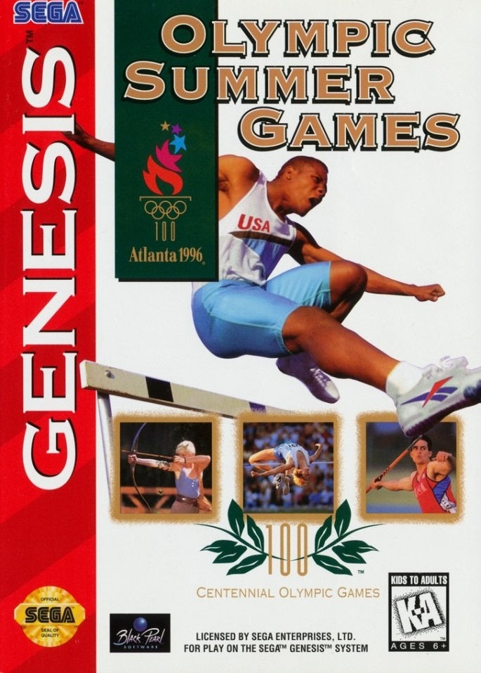 OLYMPIC SUMMER GAMES: ATLANTA 96 - PS1