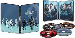 ROGUE ONE: A STAR WARS STORY - BLU-3D-INC. BLU & DVD COPY-STEELBOOK