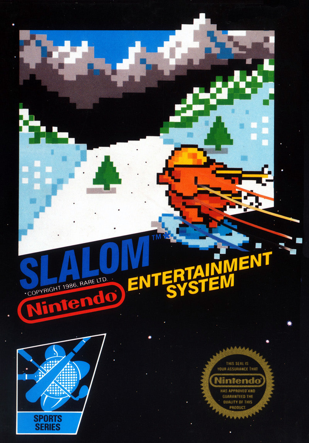 SLALOM - NES (W/BOX)