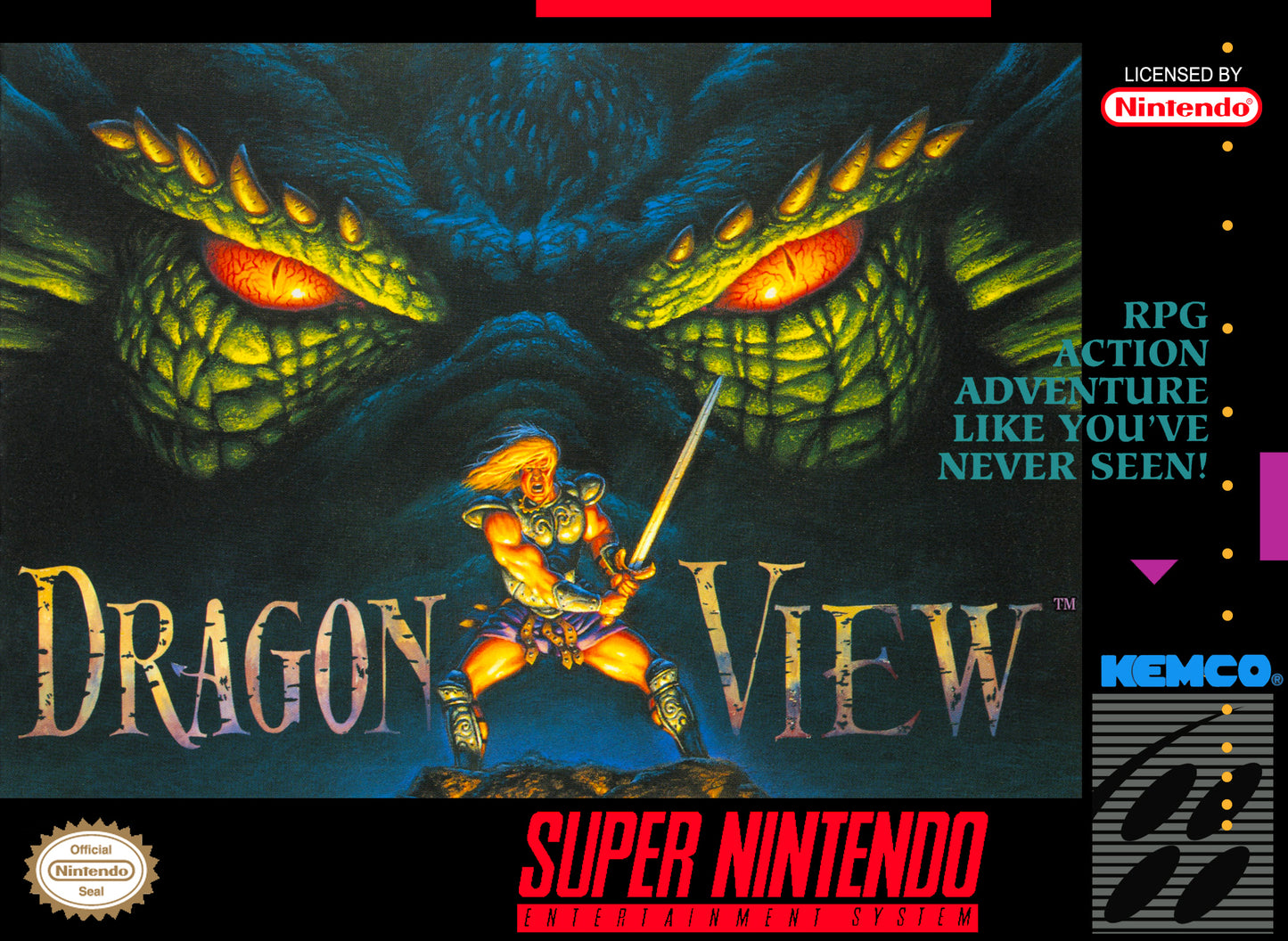 DRAGON VIEW - SNES