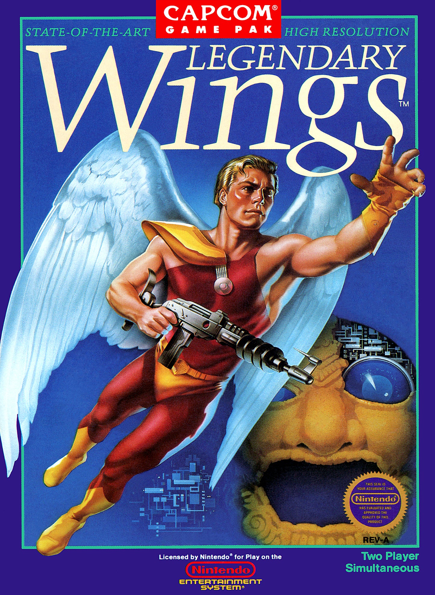 LEGENDARY WINGS - NES (W/BOX)