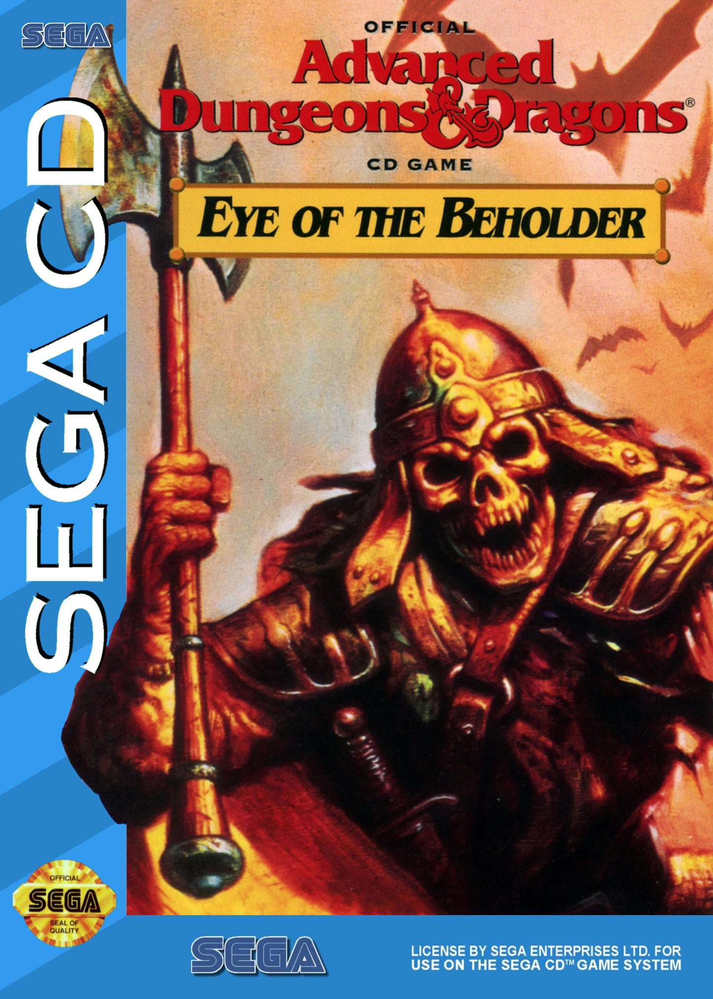 ADVANCED DUNGEONS & DRAGONS: EYE OF THE - SEGACD