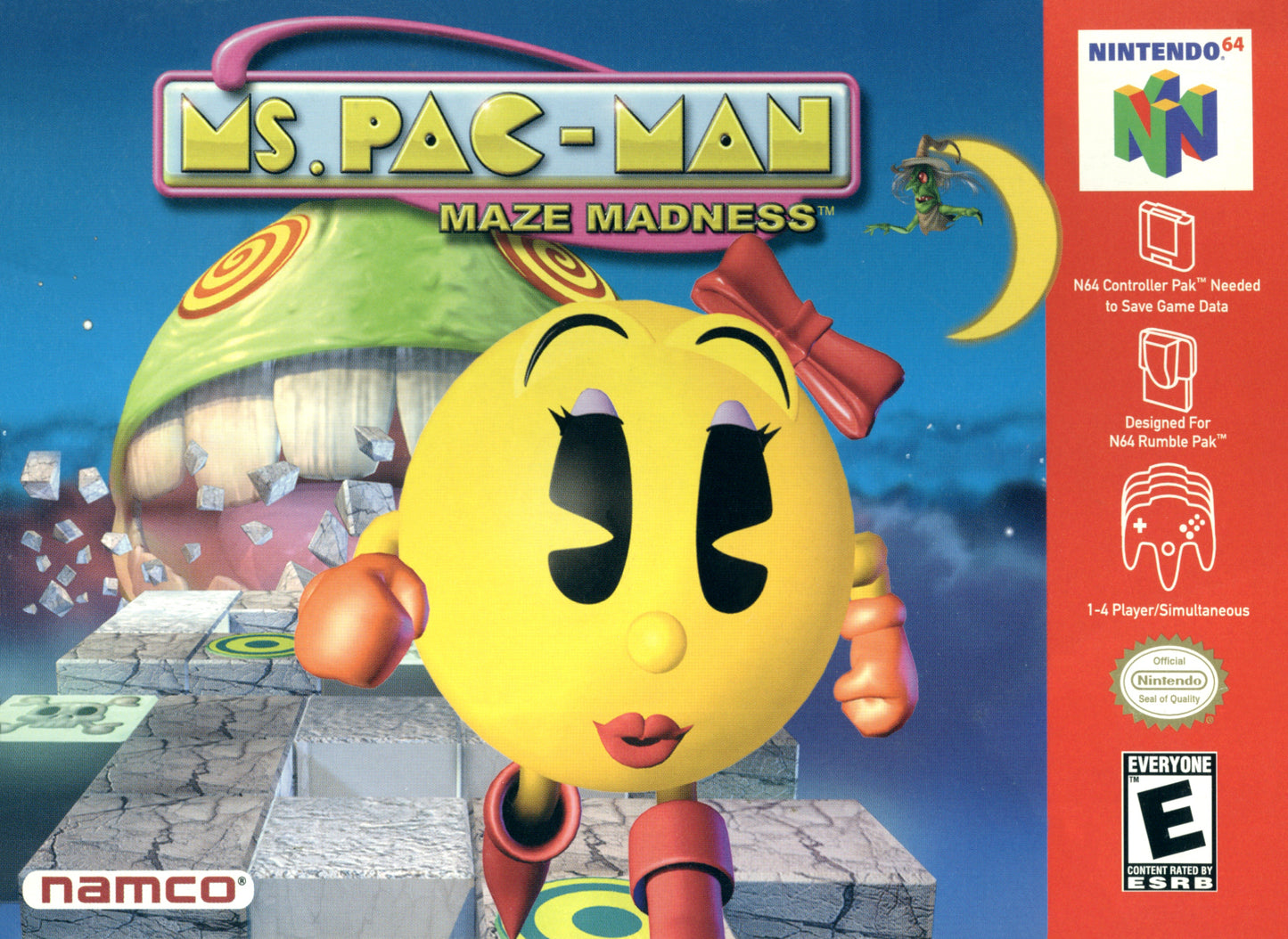MS. PAC-MAN: MAZE MADNESS - N64