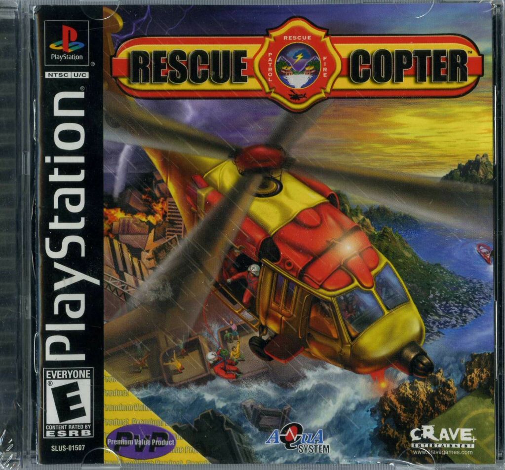 RESCUE COPTER - PS1