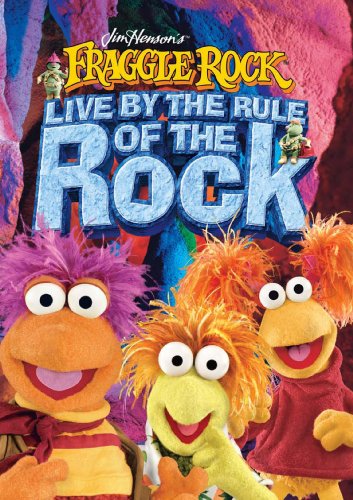 FRAGGLE ROCK - DVD-LIVE BY THE RULE OF THE ROCK