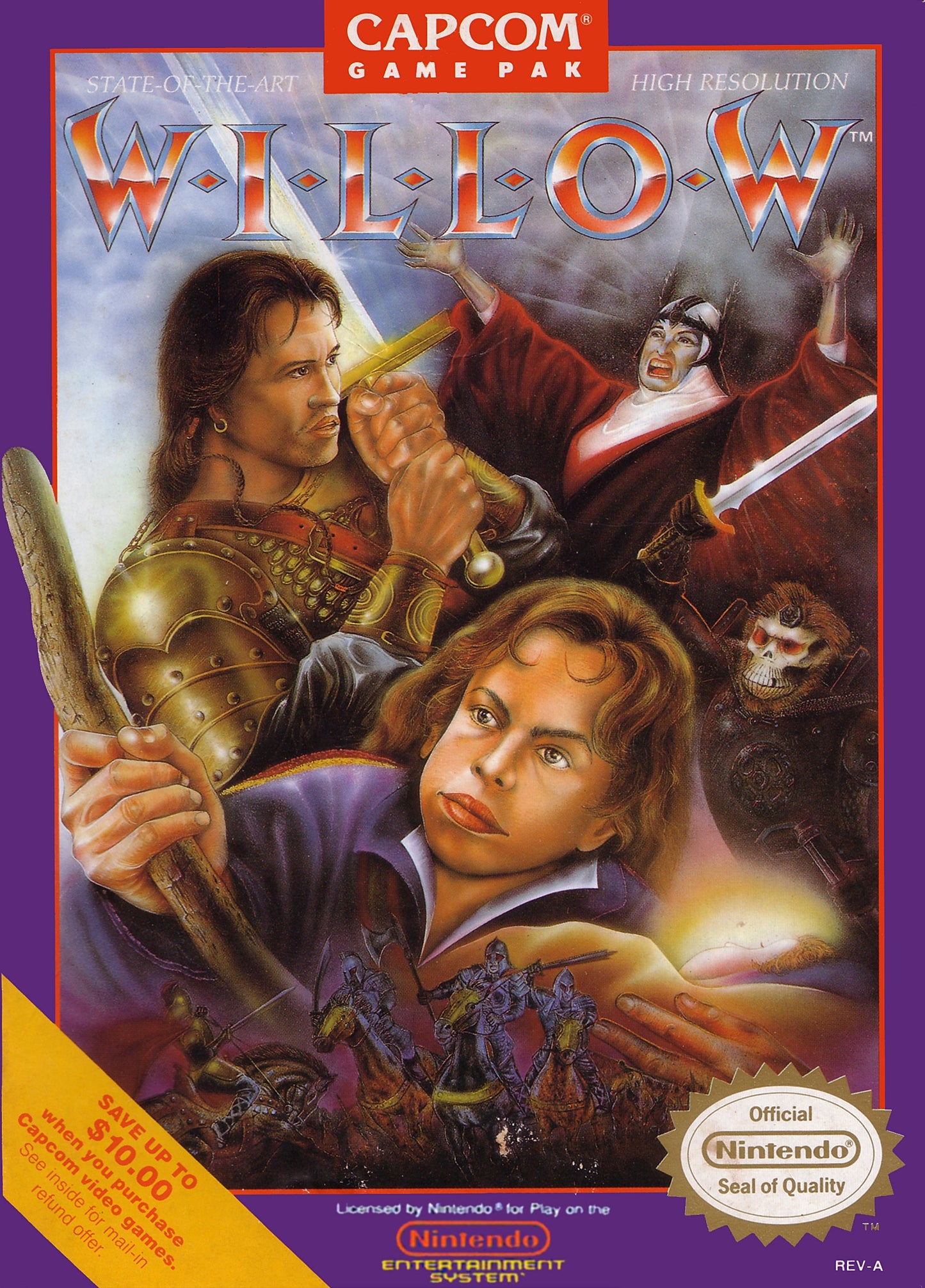 WILLOW - NES (W/BOX & MANUAL)