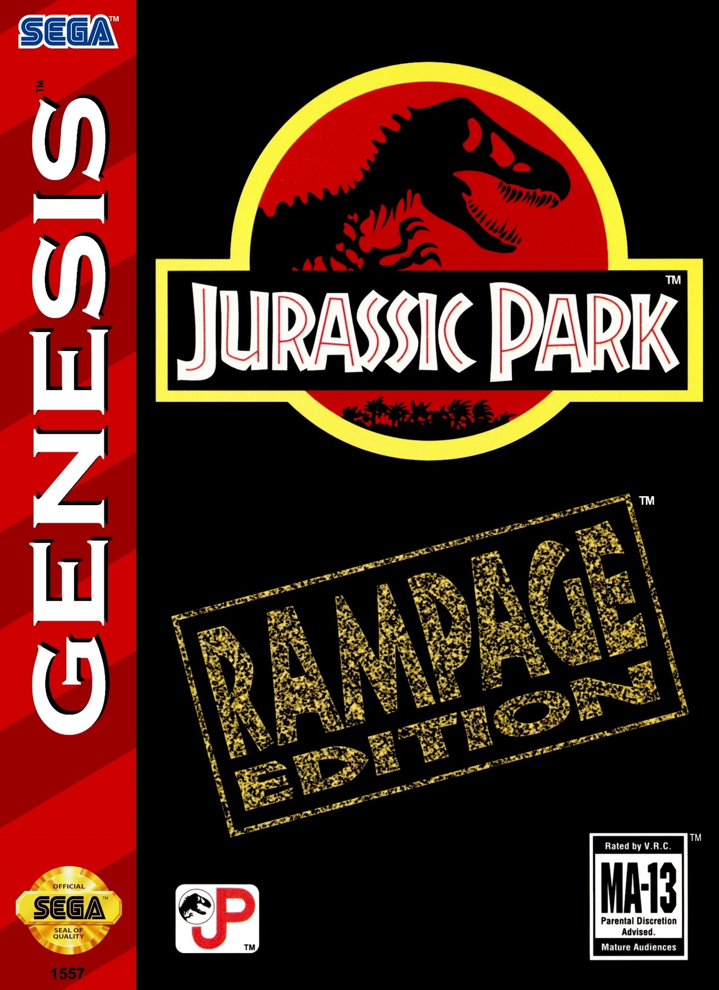 JURASSIC PARK: RAMPAGE EDITION - GENESIS