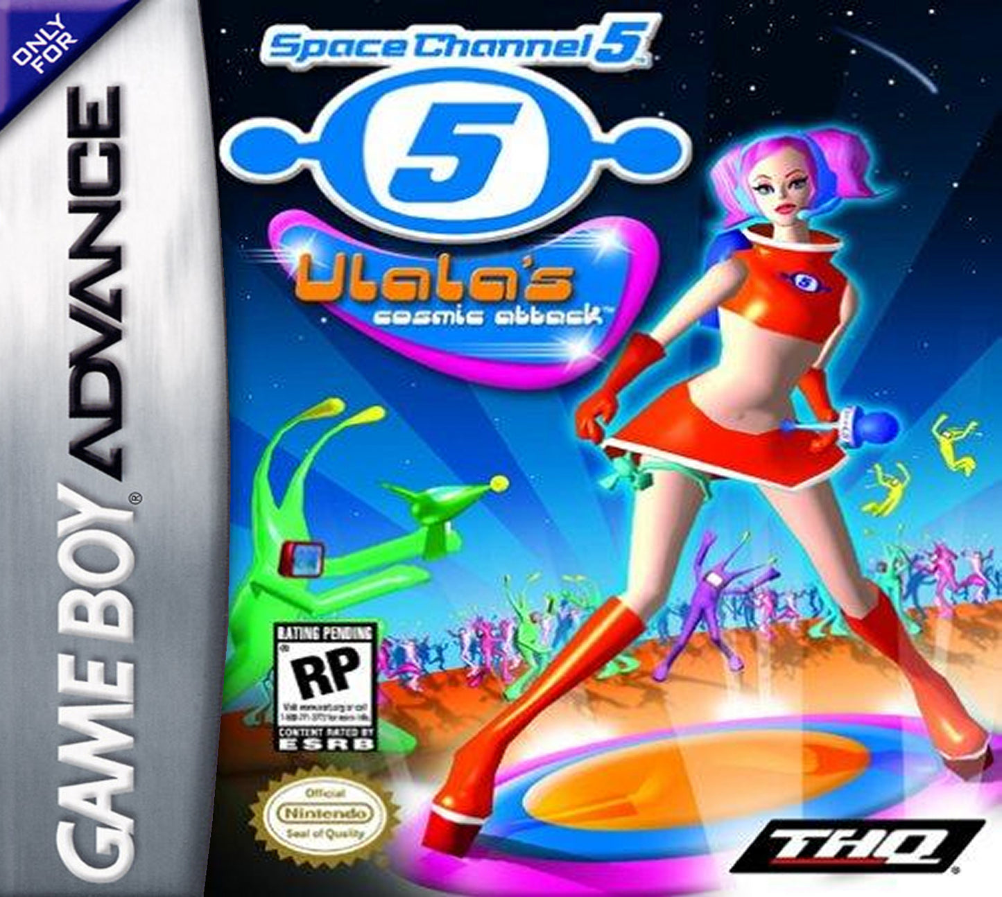 SPACE CHANNEL 5: ULALAS COSMIC ATTACK - GBA