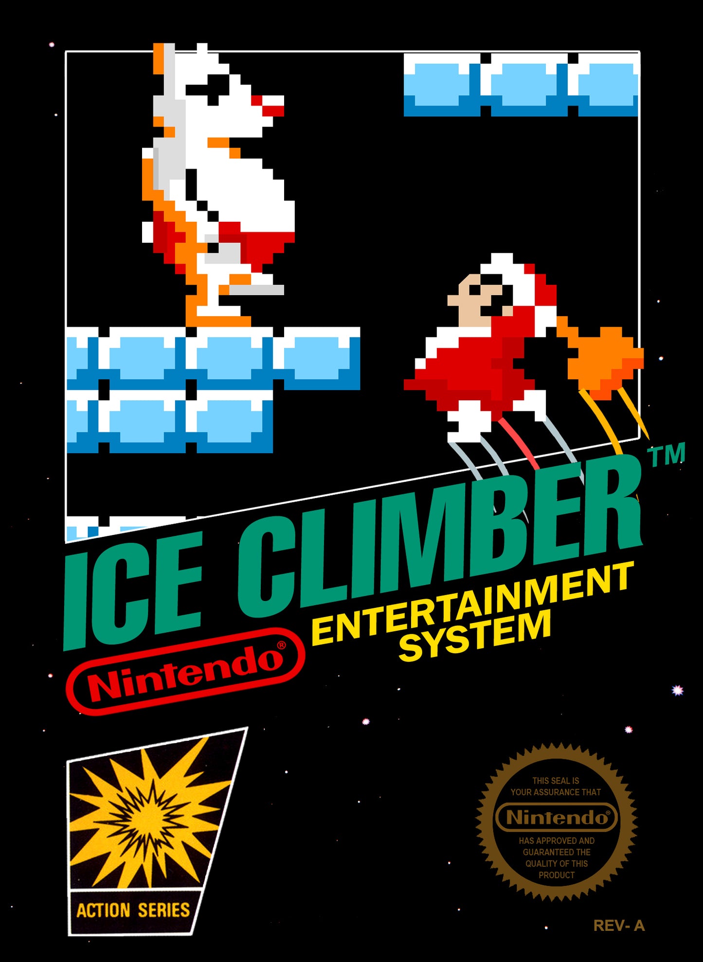ICE CLIMBER - NES (W/BOX)