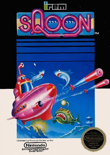 SQOON - NES (W/BOX & MANUAL)