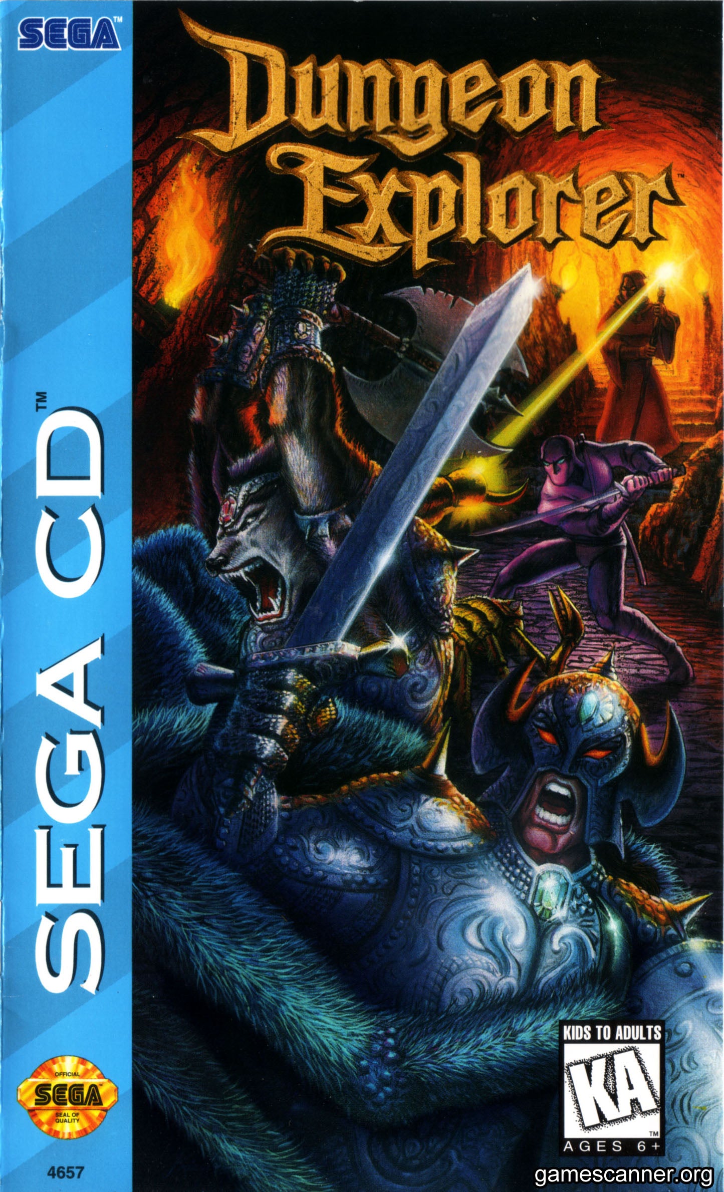 DUNGEON EXPLORER - SEGACD
