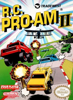 RC PRO-AM II - NES (W/BOX & MANUAL)