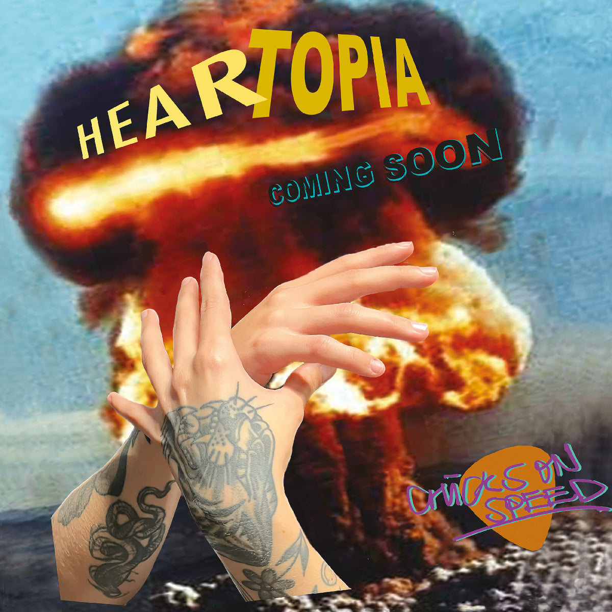 CHICKS ON SPEED - HEARTOPIA (DELUXE EDITION, PINK VINYL)