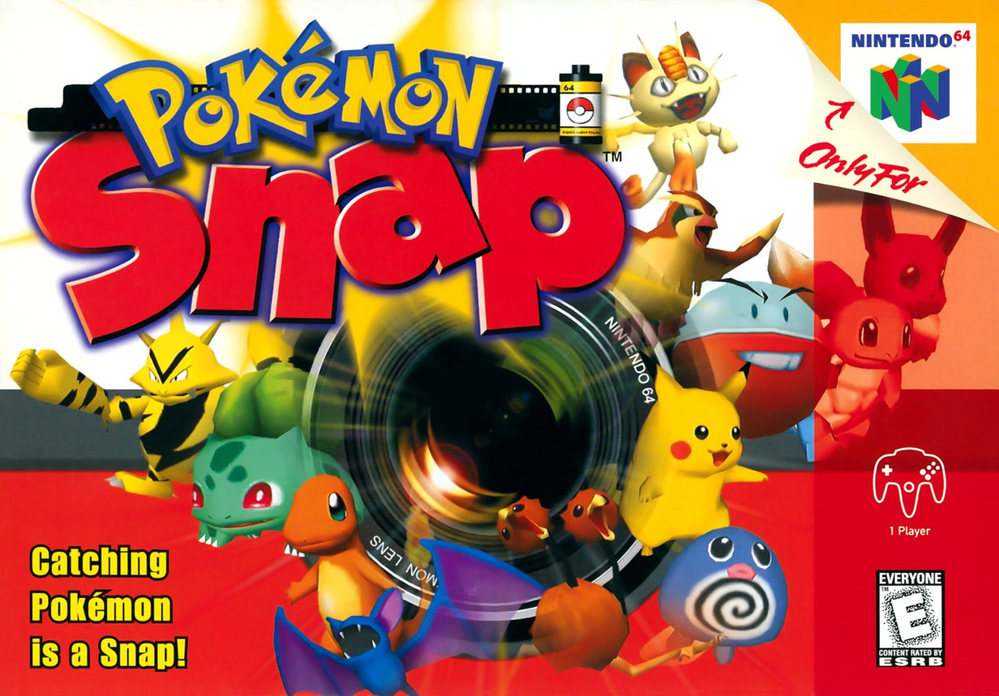 POKEMON SNAP - N64 (W/BOX)