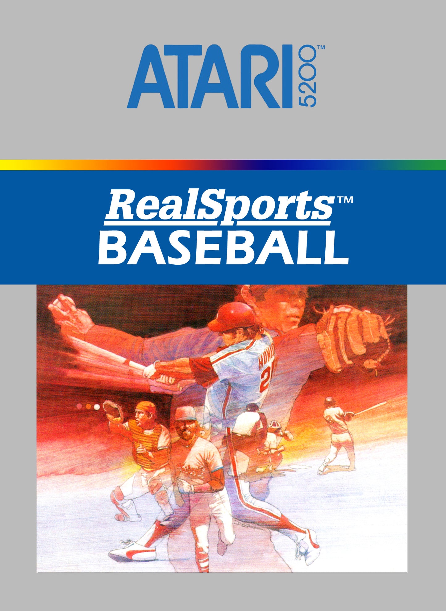 REALSPORTS BASEBALL - ATARI5200