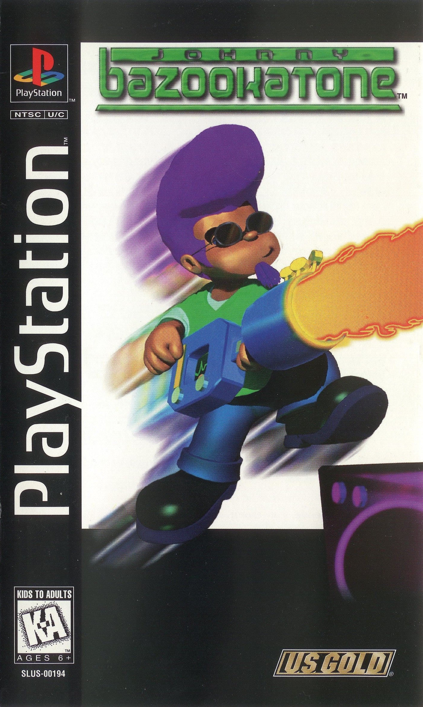 JOHNNY BAZOOKATONE (LONGBOX) - PS1