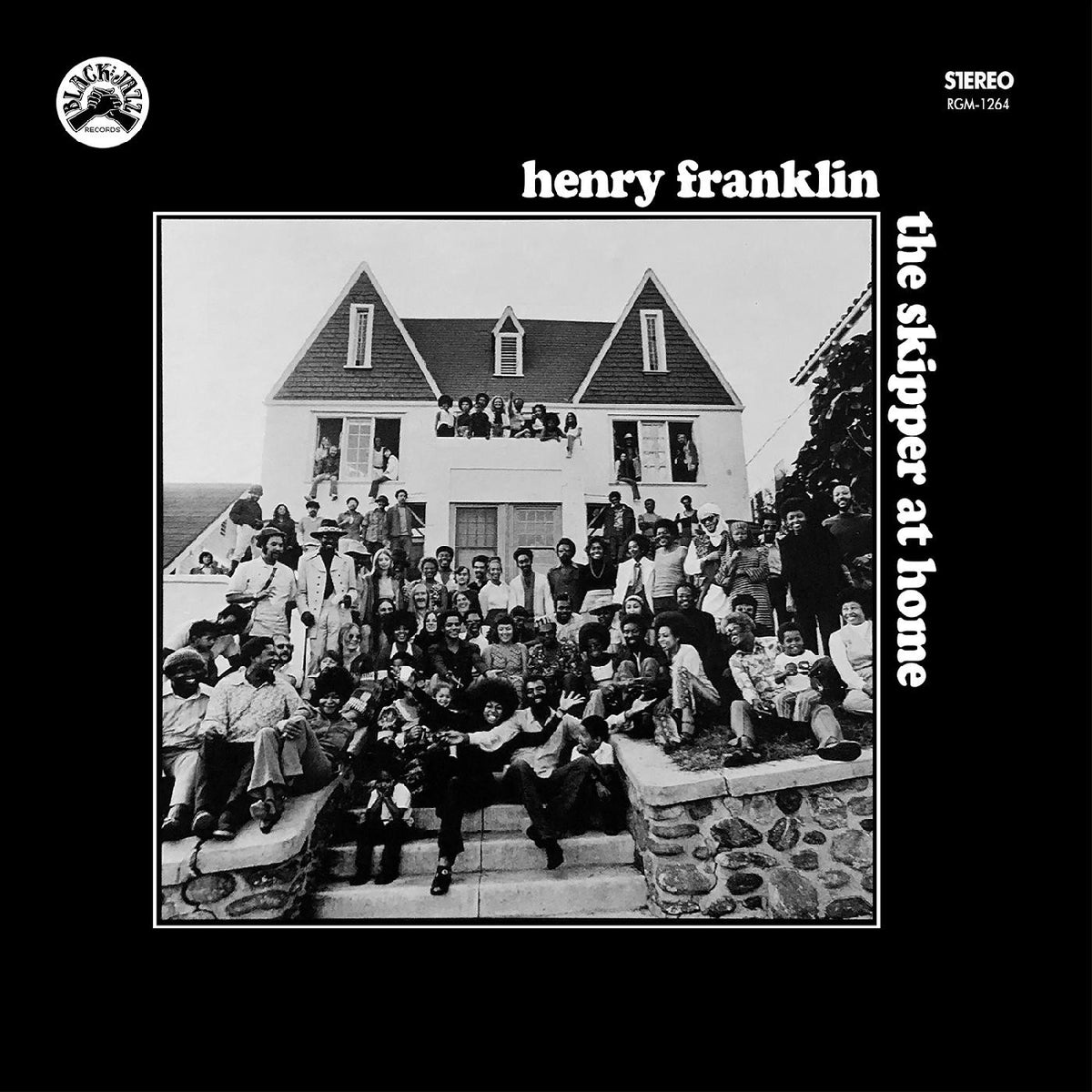 FRANKLIN, HENRY - THE SKIPPER AT HOME - REMASTERED (BLUE WITH BLACK SWIRL VINYL)