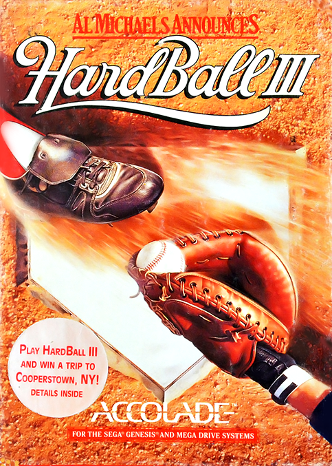 HARDBALL III - GENESIS (CARTRIDGE ONLY)