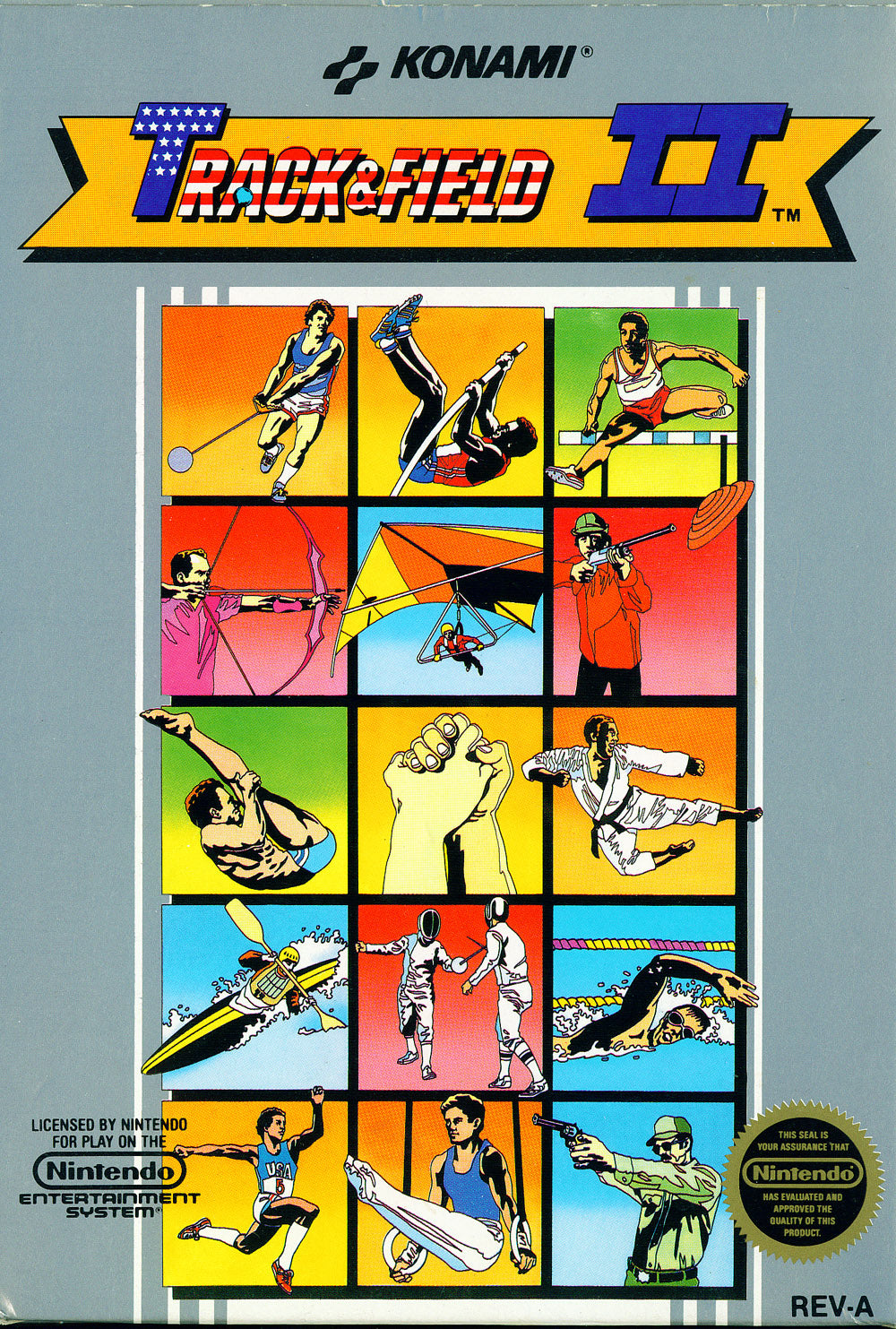 TRACK & FIELD II - NES