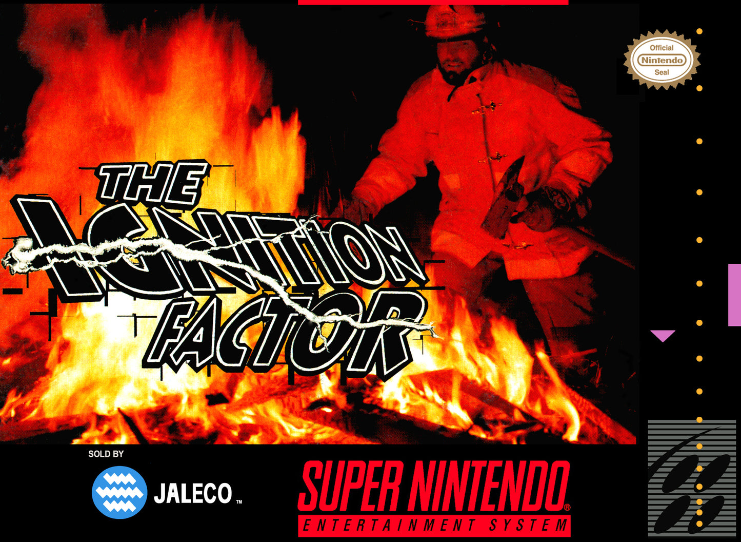 IGNITION FACTOR - SNES (W/BOX)