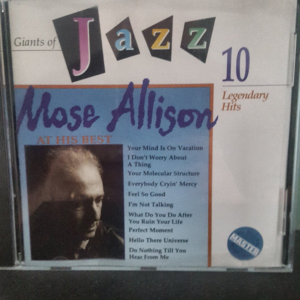ALLISON, MOSE - AT HIS BEST